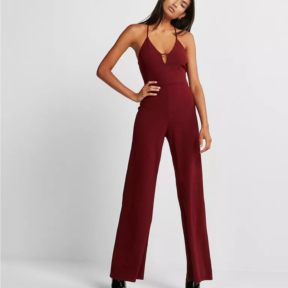 Express Chianti Jumpsuit